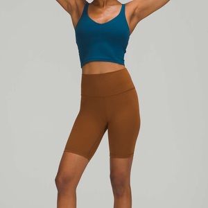 Lululemon Align 8” Shorts Copper Brown Sz 6